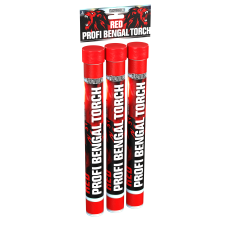 04526 Profi Bengal Torch Red