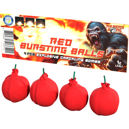 06654 Red Bursting Balls
