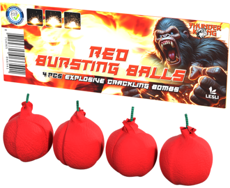 06654 Red Bursting Balls